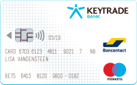 Carte de débit Keytrade Bank